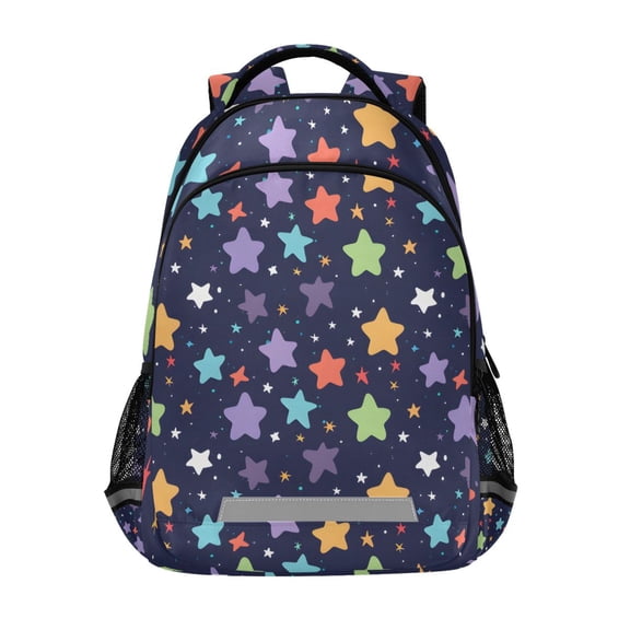 ALAZA Cute Stars Backpack Elementary School Bag Bookbag Travel Rucksack