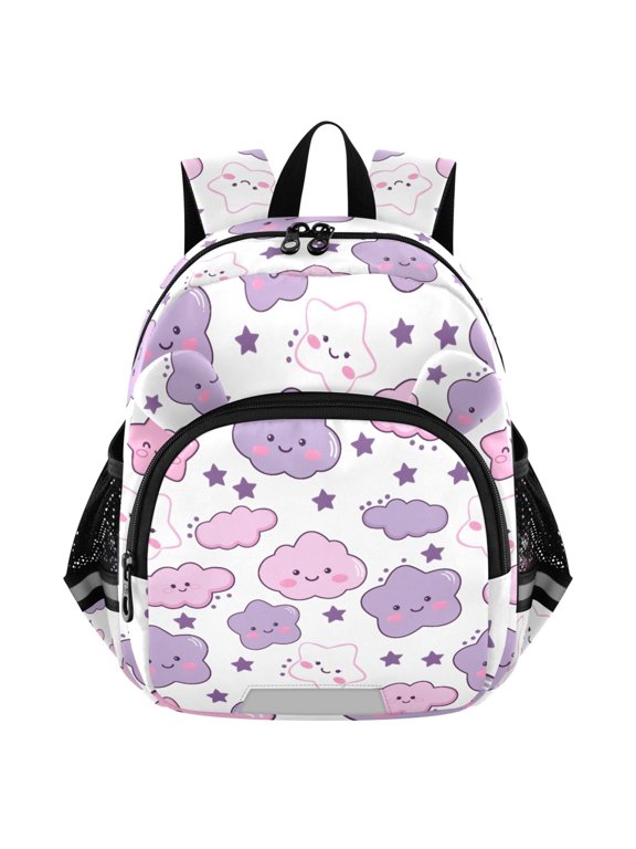 Cute Stars Cloud Mini Backpack School Bookbag Age 3-7 Small