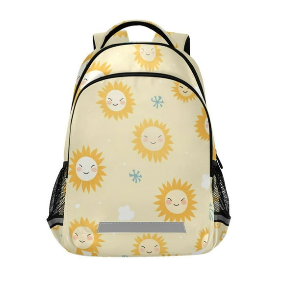 ALAZA Cute Sun Backpack Elementary School Bag Bookbag Travel Rucksack