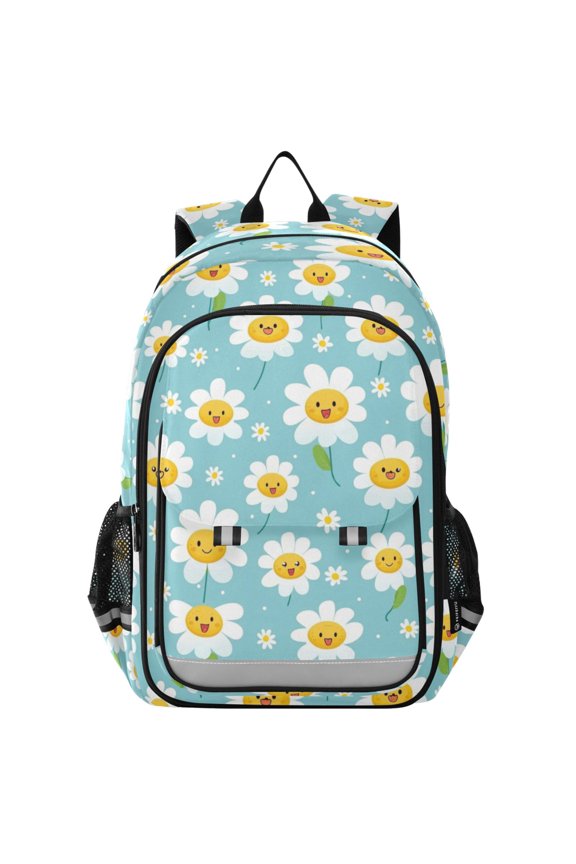 Cute Sunflowers Laptop Backpack Purse Travel Bag Casual School Bookbag Rucksack for Women Men