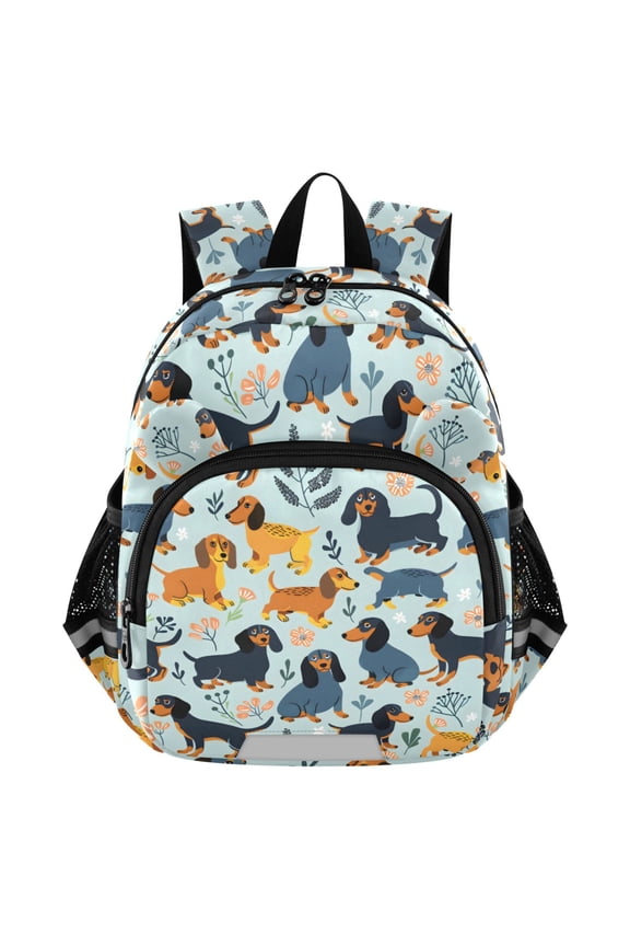 Dachshund Dogs Mini Backpack School Bookbag Age 3-7 Small