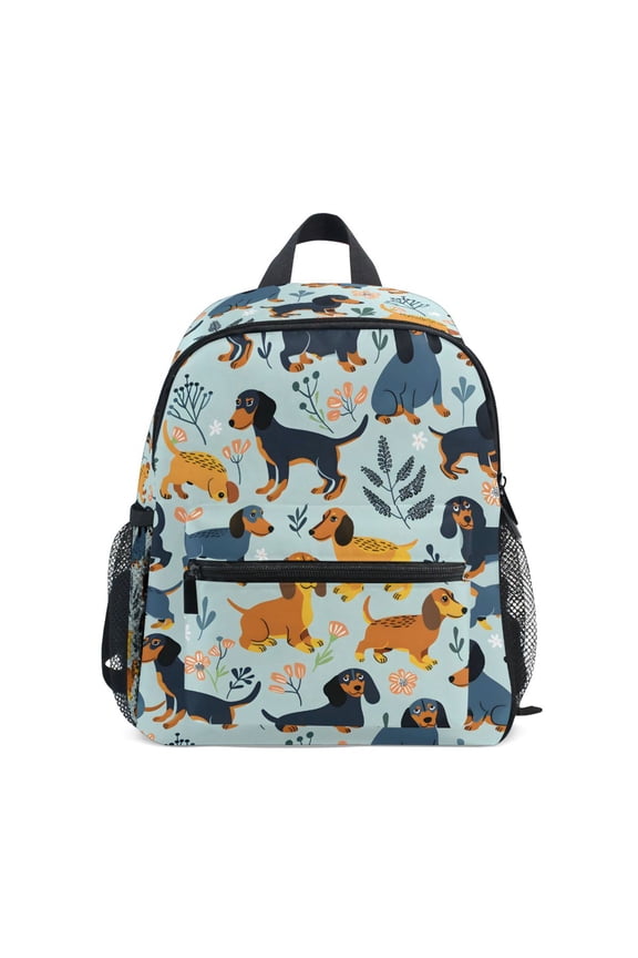 Dachshund Dogs School Backpack Small Bookbag Mini Bags