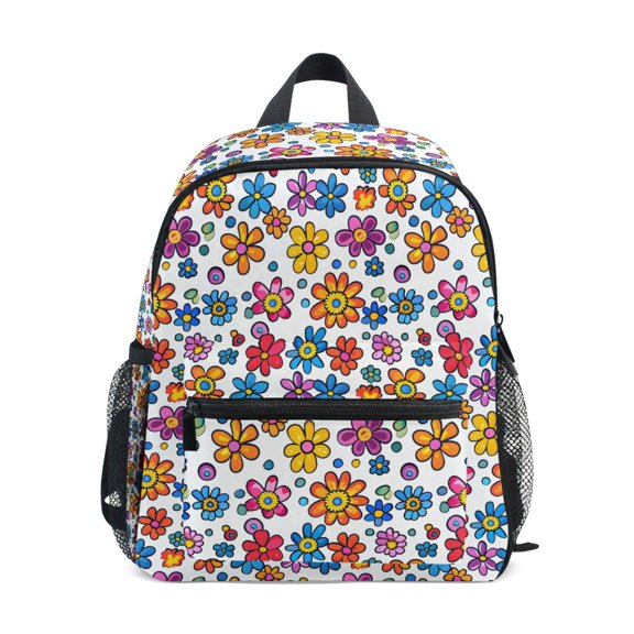 ALAZA Daisy Chamomile Flower School Backpack Small Bookbag Mini Bags