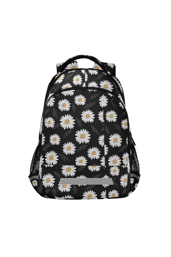 Daisy Chrysanthemum Backpack Elementary School Bag Bookbag Travel Rucksack