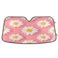 thumbnail image 1 of ALAZA Daisy Chrysanthemum Flower Windshield Sun Shade Car Foldable Visor Block UV Rays Protector 57"x31.5", 1 of 8