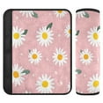 thumbnail image 1 of ALAZA Daisy Floral Car Seat Belt Adjuster Neck Covers Shoulder Cushions Pads S, 1 of 8