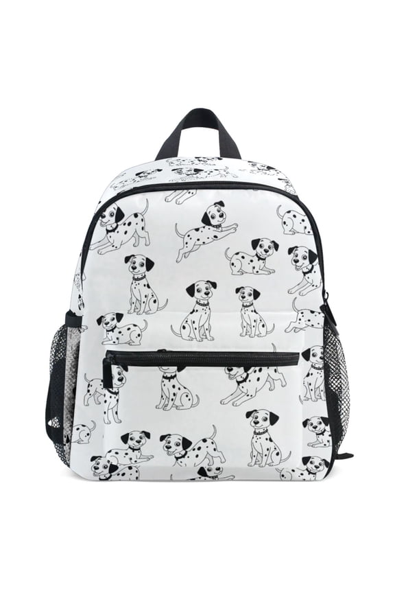 Dalmatian Cute Pattern School Backpack Student Bookbag Mini Bag