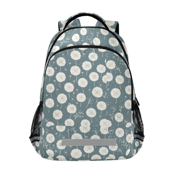 ALAZA Dandelions Flowers Backpack Elementary School Bag Bookbag Travel Rucksack