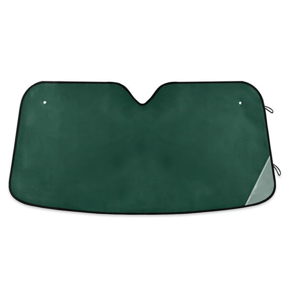 ALAZA Dark Green Paint Windshield Sun Shade Car Foldable Sun Visor Block UV Rays Protector 57"x31.5"