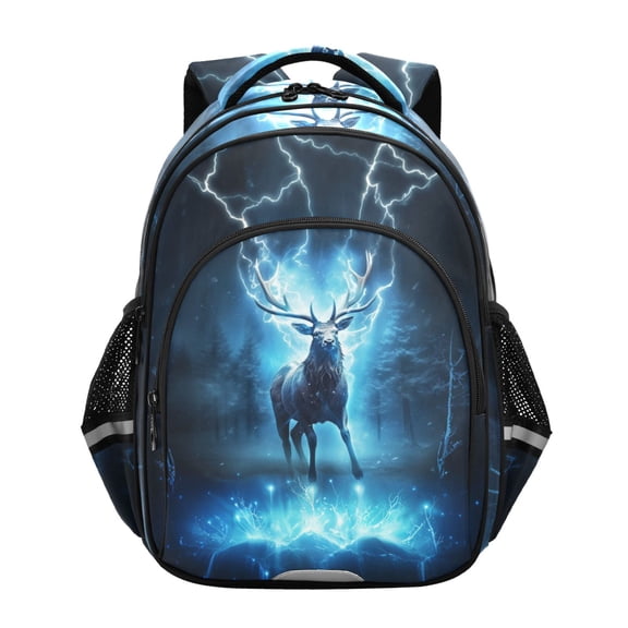 ALAZA Deer Cool School Backpack Elementary Bag Bookbag Travel Rucksack