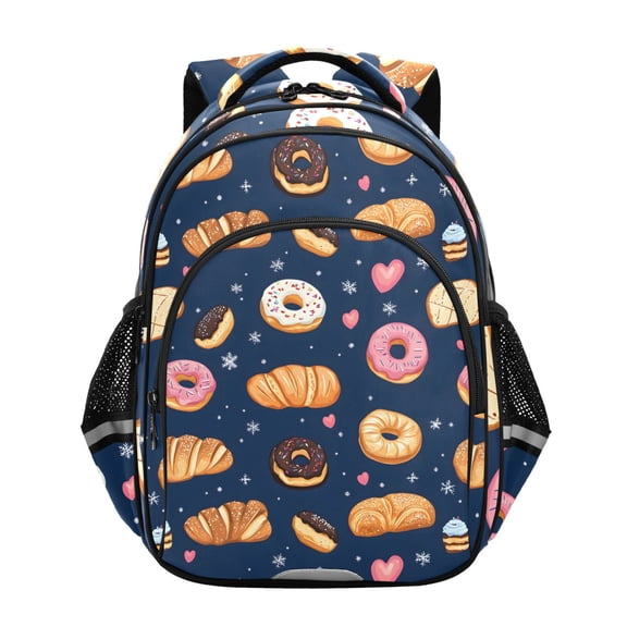 ALAZA Delicious Bread School Backpack Elementary Bag Bookbag Travel Rucksack