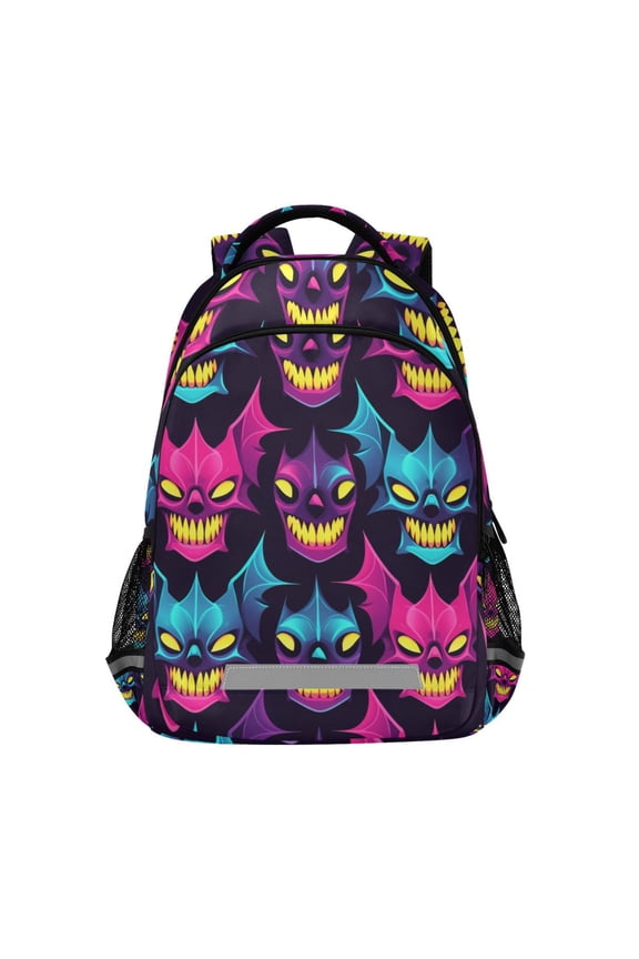 Devil Magic Backpack Elementary School Bag Bookbag Travel Rucksack