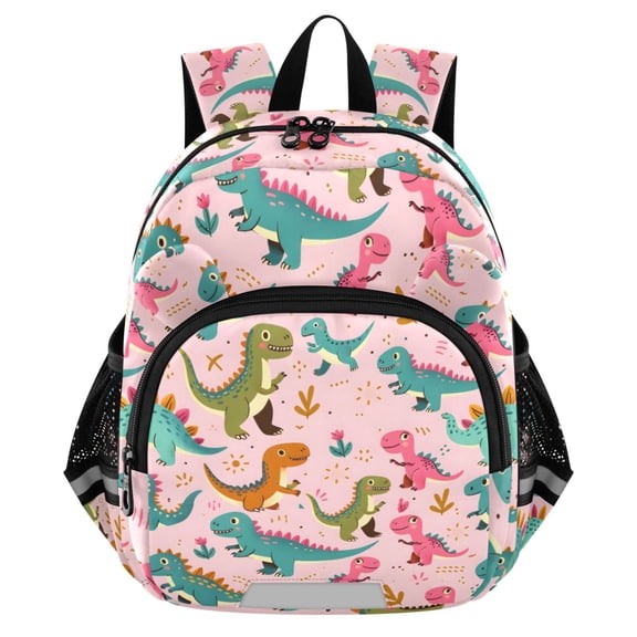 ALAZA Dinosaur Cartoon Mini Backpack School Bookbag Age 3-7 Medium