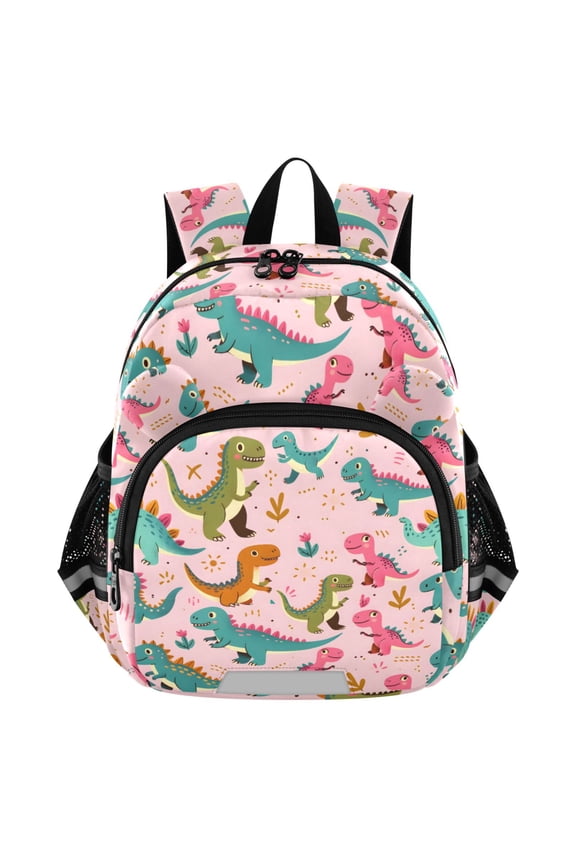 Dinosaur Cartoon Mini Backpack School Bookbag Age 3-7 Medium