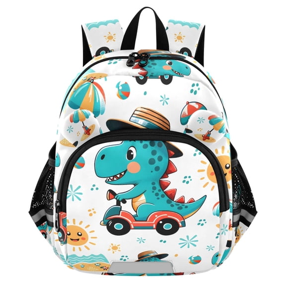 ALAZA Dinosaur Driver Mini Backpack School Bookbag Age 3-7 Small