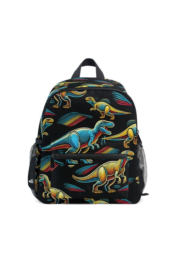 Dinosaur School Backpack Small Bookbag Mini Bags