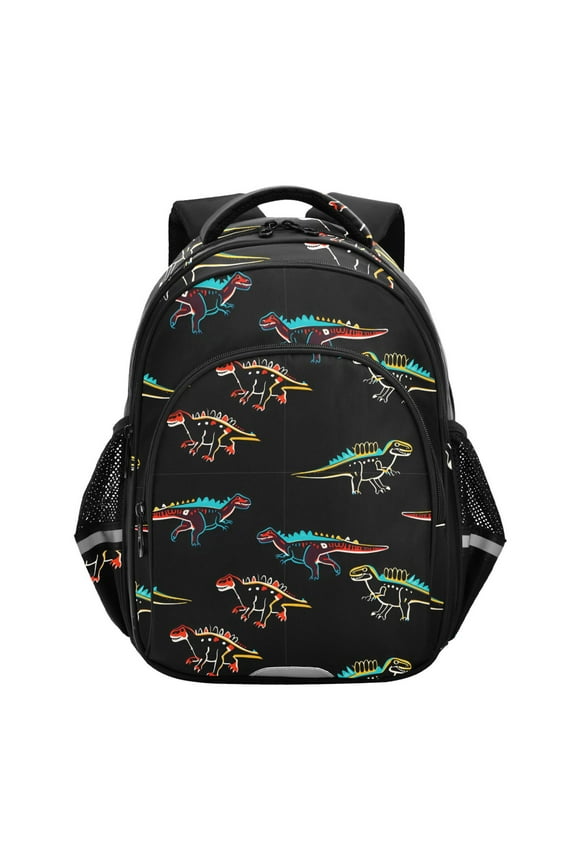 Dinosaur-a2 School Backpack Elementary Bag Bookbag Travel Rucksack