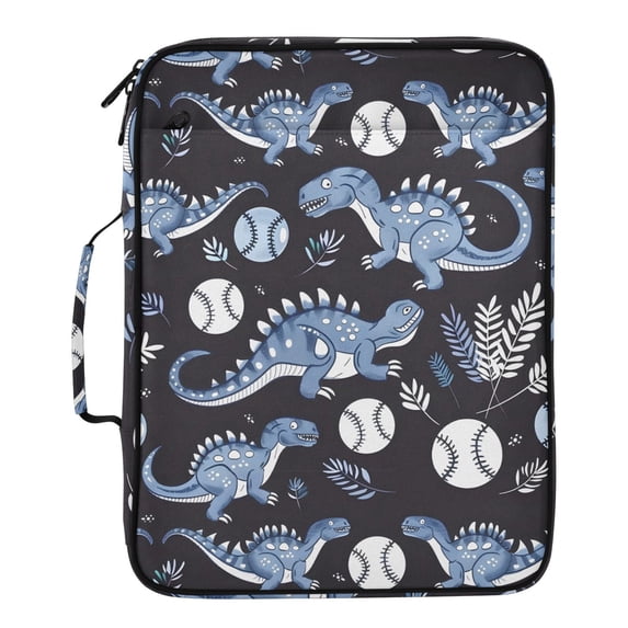 ALAZA Dinosaur and Baseball Pattern Expanding Accordion File Folder 3 ...