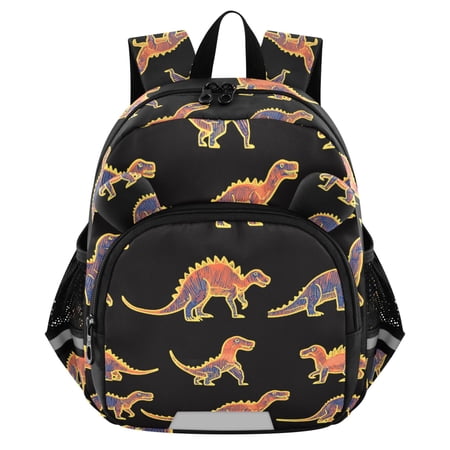 ALAZA Dinosaurs Mini Backpack School Bookbag Age 3-7 Medium