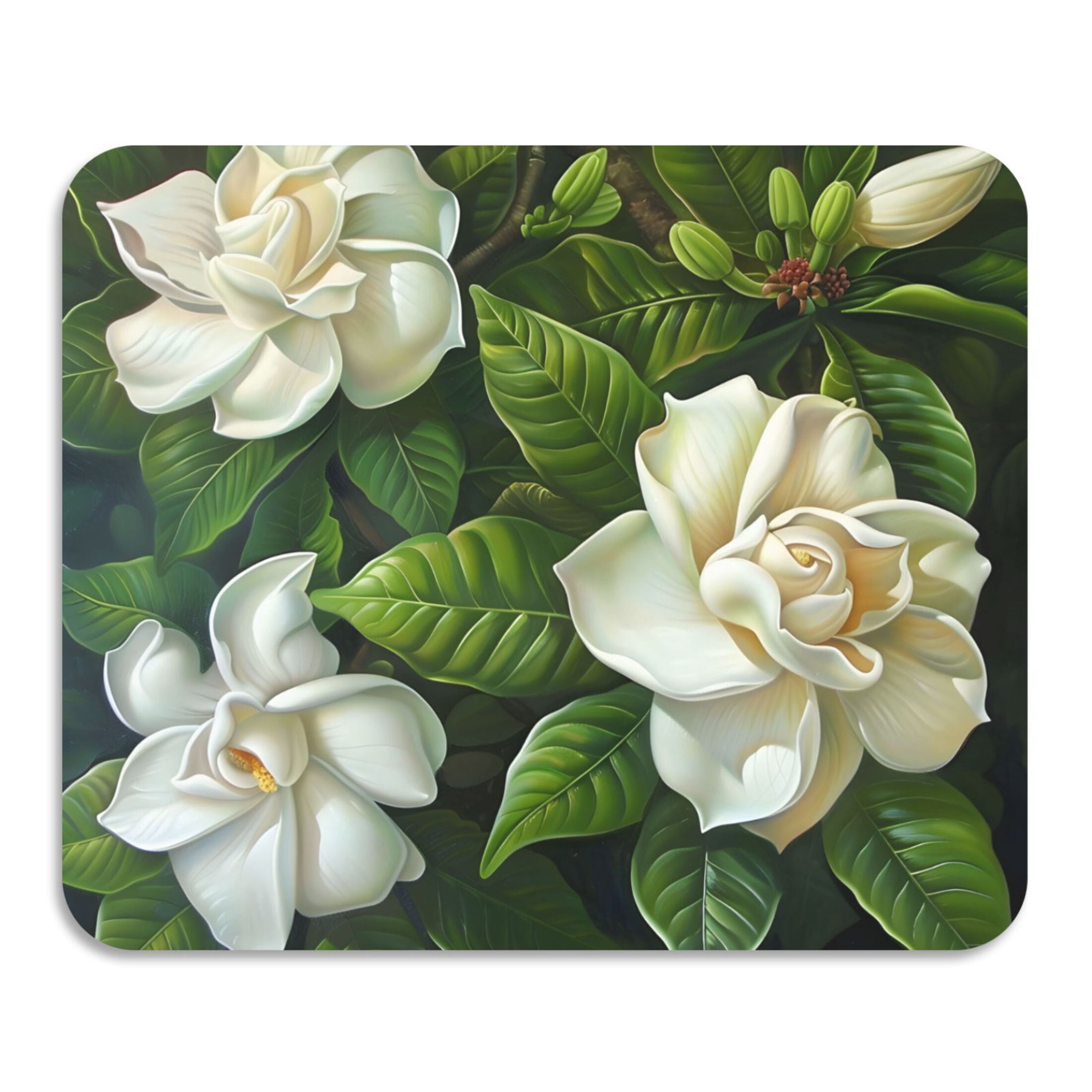ALAZA Dish Drying Mat for Kitchen Beautiful Jasmine Flowers Blooming ...