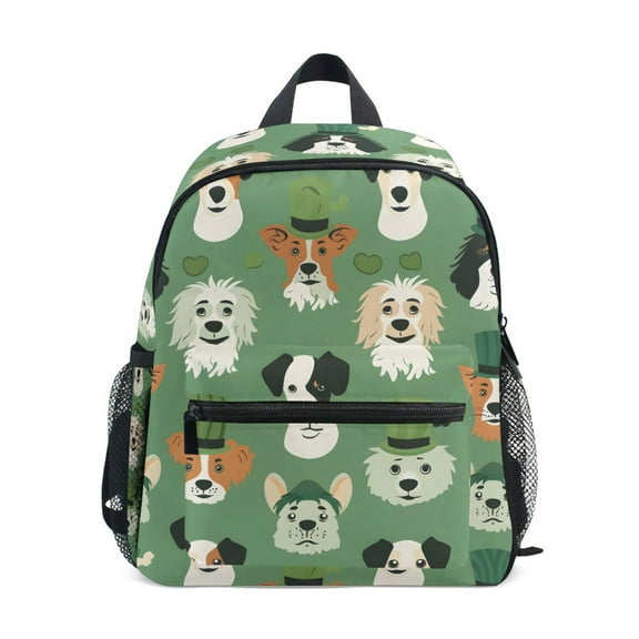 ALAZA Dog with Hat School Backpack Small Bookbag Mini Bags