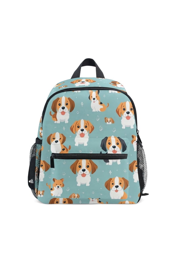 Dogs Cute School Backpack Small Bookbag Mini Bags