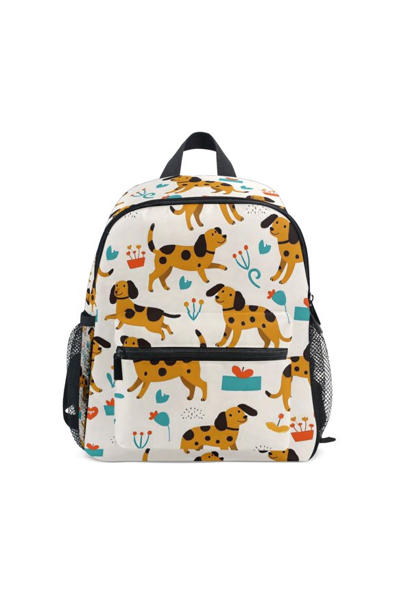 Dogs Dalmatian School Backpack Small Bookbag Mini Bags