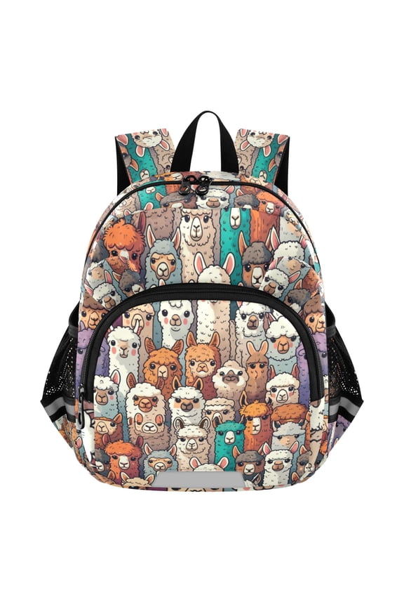 Doodle Alpaca Mini Backpack School Bookbag Age 3-7 Medium