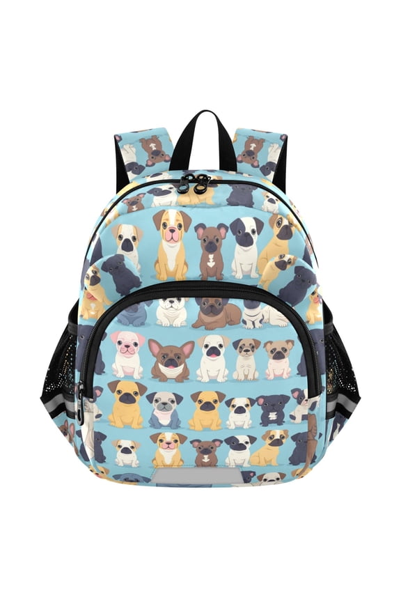 Doodle Animal Dog Mini Backpack School Bookbag Age 3-7 Medium