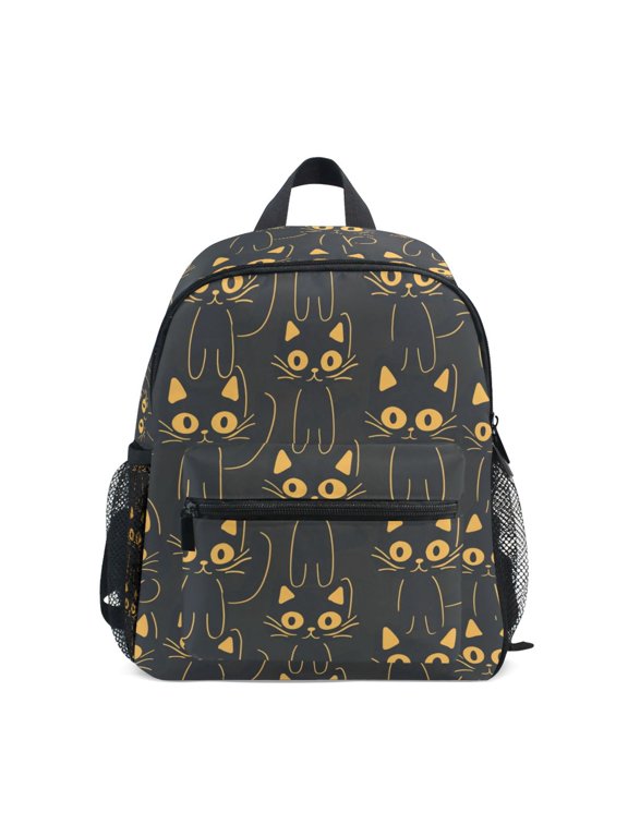 Doodle Cats Toddler Backpack for Preschool Kindergarten Kids Bags