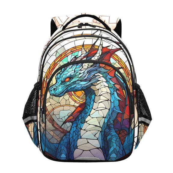 ALAZA Dragon Bohomia School Backpack Elementary Bag Bookbag Travel Rucksack