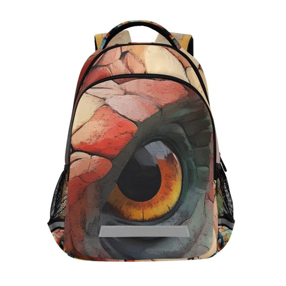 ALAZA Dragon Eyes Backpack Elementary School Bag Bookbag Travel Rucksack