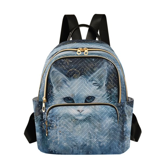 ALAZA Dream Art Cat Womens Travel Laptop Backpack Large Daypack Ladies Shoulder Bags S