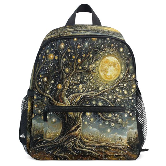 ALAZA Dream Tree Pattern School Backpack Student Bookbag Mini Bag
