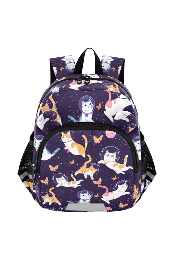 Dreamy Cat Astronaut Mini Backpack School Bookbag Age 3-7 Medium