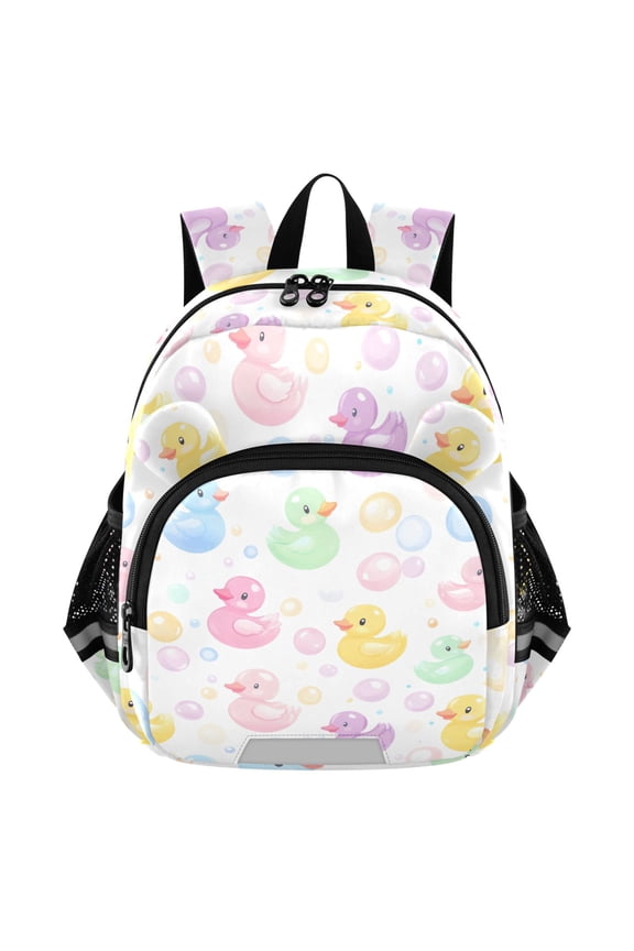 Duck Bubble Cartoon Mini Backpack School Bookbag Age 3-7 Medium