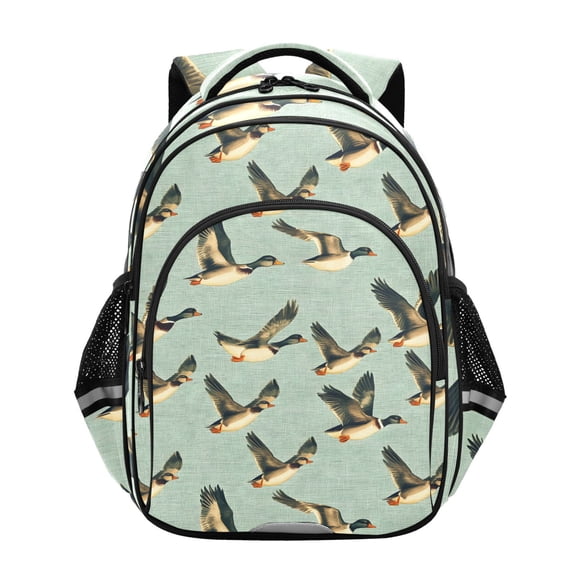 ALAZA Ducks Flying School Backpack Elementary Bag Bookbag Travel Rucksack