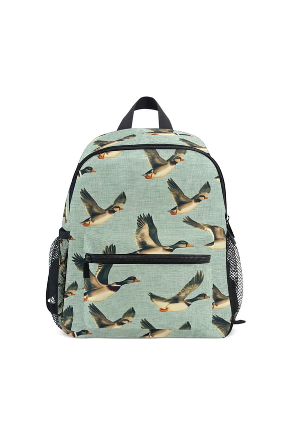 Ducks Flying School Backpack Small Bookbag Mini Bags