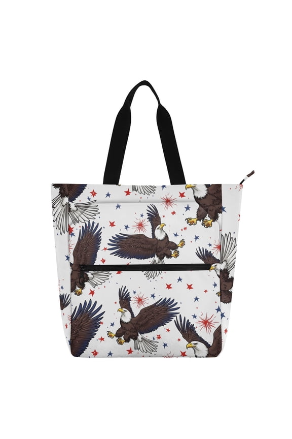 Eagles Stars School Book Bag Kids Tote Bags Handbag
