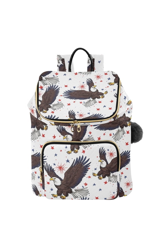 Eagles Stars Travel Backpack Laptop Bag Large Capacity Daypack
