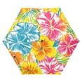 thumbnail image 1 of ALAZA Elegant Flowers UPF 50+ Compact Folding Umbrella for Rain Travel Umbrella Packable, 1 of 8