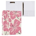 thumbnail image 1 of ALAZA Elegant Flowers-g3 Hardcover 3 Ring Binder 1.5" Round Rings Interior Pockets Binders Organizer 1 Pack, 1 of 9