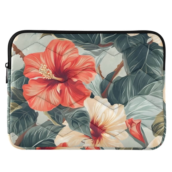 ALAZA Elegant Tropical Flower-t1 Pattern Laptop Sleeve Case for 13-14 Inch Computer Cover Bag Medium