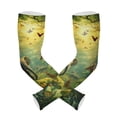 thumbnail image 1 of ALAZA Elephants Deer Birds Butterflies in Forest UV Sun Protection Arm Sleeves UPF 50+ Compression Cooling Sleeve 1 Pair, 1 of 7
