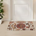thumbnail image 1 of ALAZA Ethnic Bohemian Mandala Paisley Rustic Door Mat Outdoor Indoor Entrance Low Profile Floor Rugs 32"x20", 1 of 8