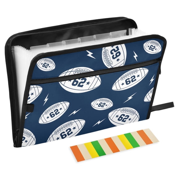 ALAZA Expanding File Folder 13 Pockets Accordion Document Organizer ...