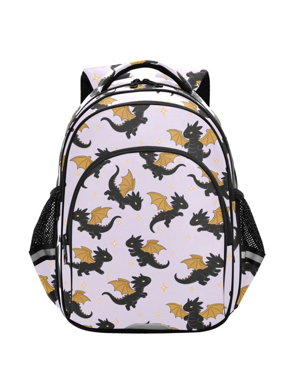Fantasy Dragon School Backpack Elementary Bag Student Bookbag Travel Rucksack