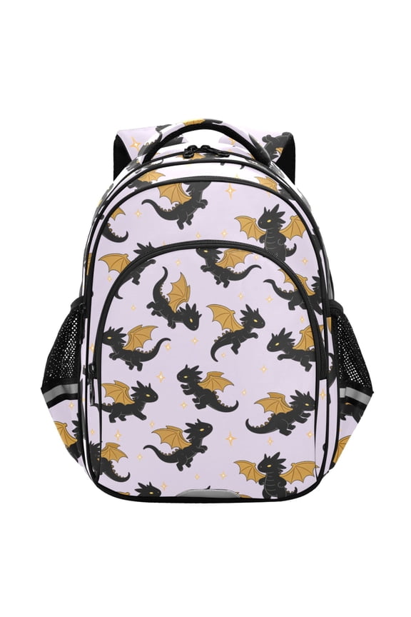 Fantasy Dragon School Backpack Elementary Bag Student Bookbag Travel Rucksack