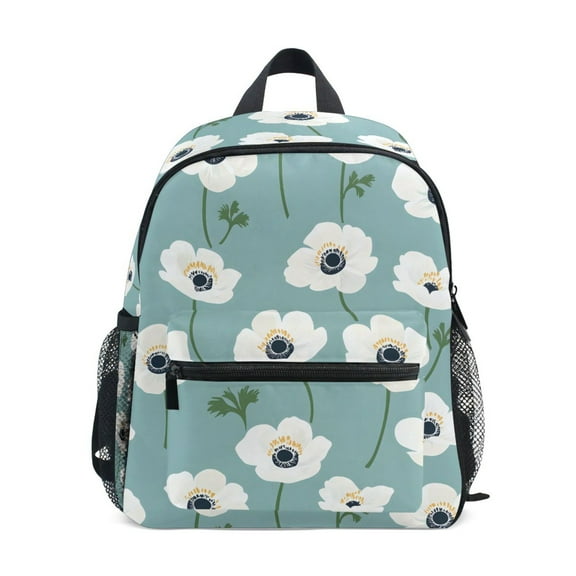 ALAZA Flowers Paint School Backpack Small Bookbag Mini Bags