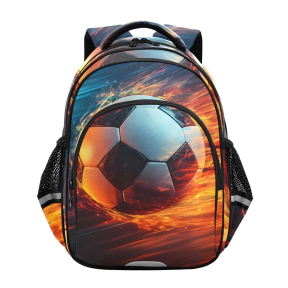 ALAZA Football Art School Backpack Elementary Bag Bookbag Travel Rucksack